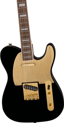 FENDER SQUIER 40th Anniversary Telecaster LRL Black фото 4